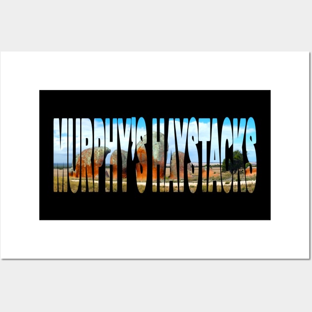 MURPHY'S HAYSTACKS - Mortana South Australia Wall Art by TouristMerch